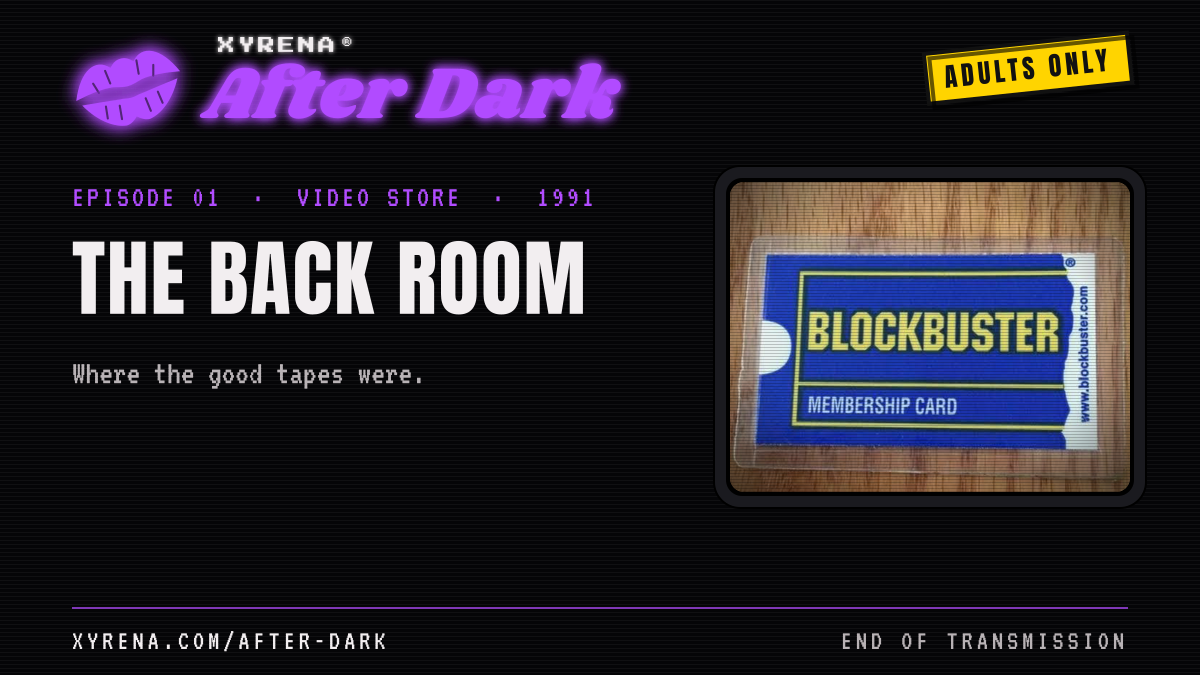 The Back Room — Xyrena After Dark